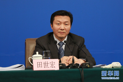 图为国家标准化管理委员会主任田世宏。