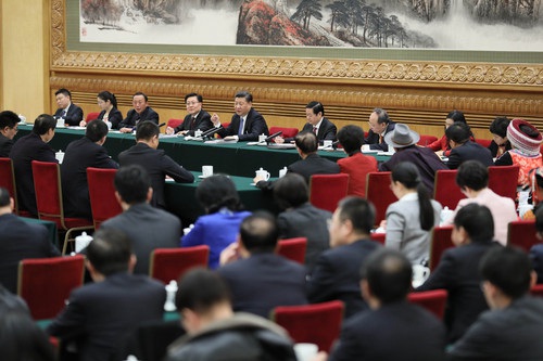 习近平  四川团