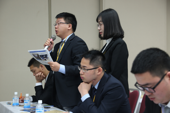 交流团访问全日空公司，交流企业公益经验