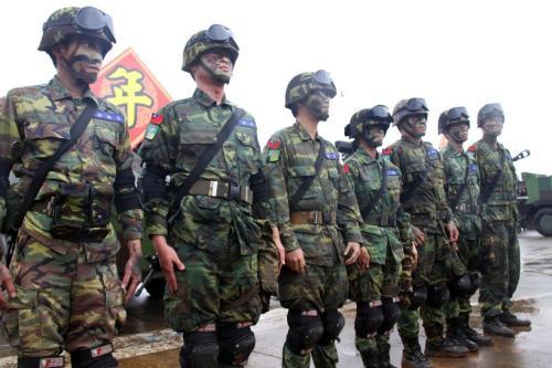 台军中服役每个人所享待遇大不同。台湾《联合报》记者洪哲政／摄影