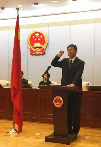 阴和俊。图片来源：央视新闻客户端。