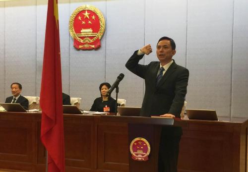 卢彦。图片来源：央视新闻客户端。