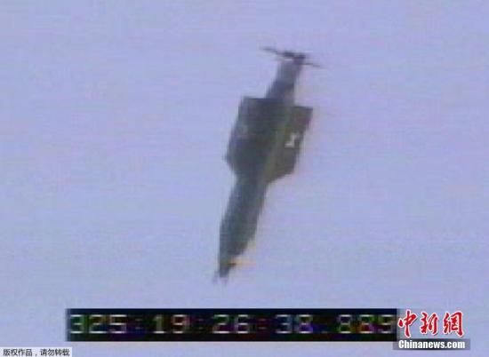 资料图：“炸弹之母”重约9.5吨，是美军在所有战事中使用过的最大的非核炸弹。