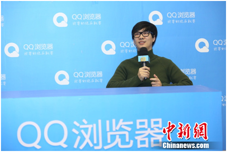 资料图：知名网络作家唐家三少。