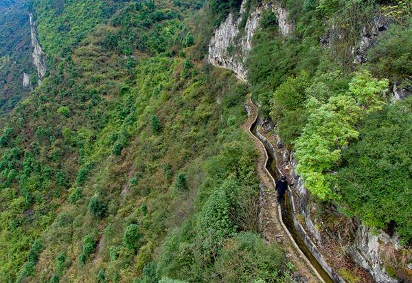 黔北深处，多为喀斯特地质。