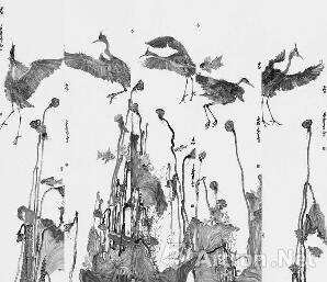 周京新 《苍鹭》系列作品