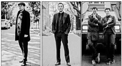 从左至右的老师依次是卜希霆、金宇轩、于然、马铨