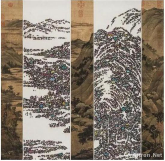 陈俊 | 经典  今典NO.6宣纸 水墨 丙烯 矿物色 |  115×110cm | 2015年