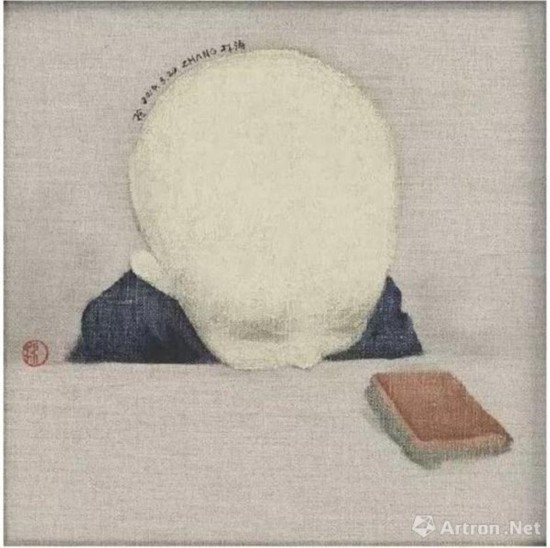 张林海 | 尘埃系列木板综合 | 40×40cm | 2014年