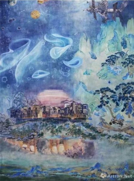 丛云峰 | 查拉图斯特拉如是说：科学坦培拉 | 180×110cm | 2014年