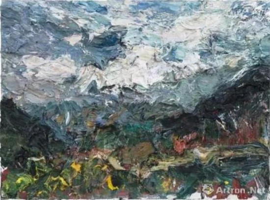 吕山川 | 山谷No.2布面油画 | 80×100cm | 2016年