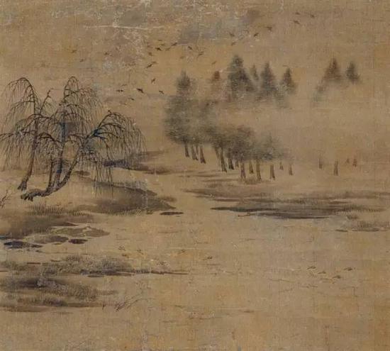 （传）北宋 赵令穰《秋塘图》