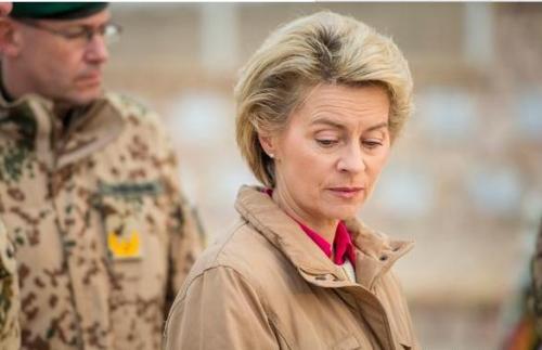 德国国防部长冯德莱恩。