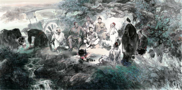 著名画家郭德福艺术鉴赏