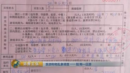 央视揭桂林阳朔一日游黑幕:游客购物钱50%成回扣