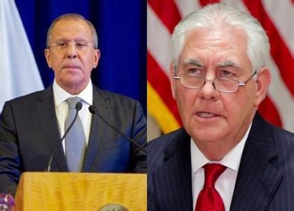 美俄外长将会晤 蒂勒森曾称双方几乎不存在互信