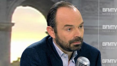 资料图：勒阿弗尔市长菲利普(Edouard Philippe)。