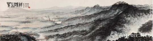 傅抱石的《茅山雄姿》估价过亿。