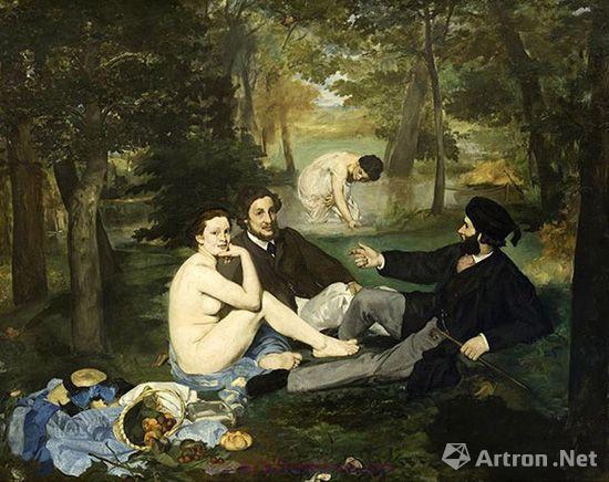 马奈 草地上的午餐
