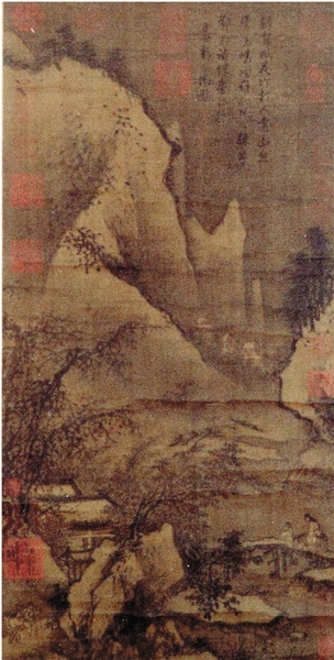 夏珪 霸桥风雪图轴 南京博物院藏