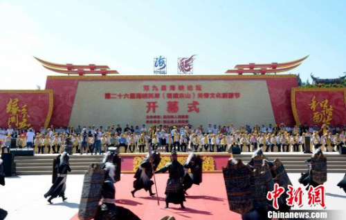 图为《关公》舞剧折子戏表演。　张金川 摄