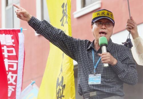 　　全台公务人员协会理事长李来希。(图片来源：台湾《联合报》) 