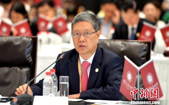 外交部原副部长何亚非发表“一带一路”相关意见?！±畛吭?摄