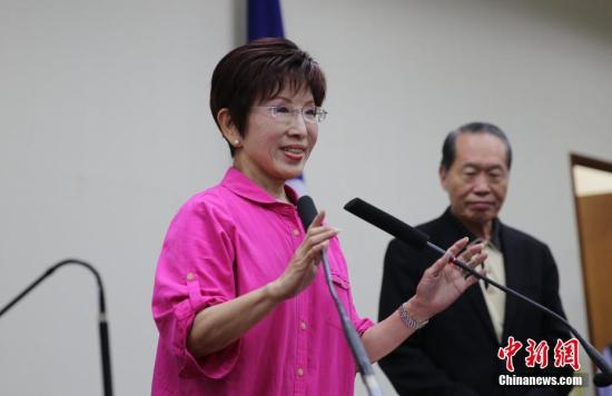 资料图：洪秀柱。 <a target='_blank' href='http://www.chinanews.com/'>中新社</a>记者 刘双双 摄