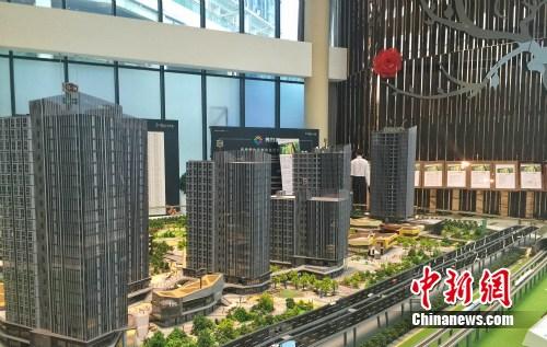 北京房山区某楼盘售楼中心。<a target='_blank' href='http://www.chinanews.com/' >中新网</a> 种卿 摄