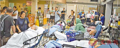 伊利沙伯医院。图片来源：香港《文汇报》。