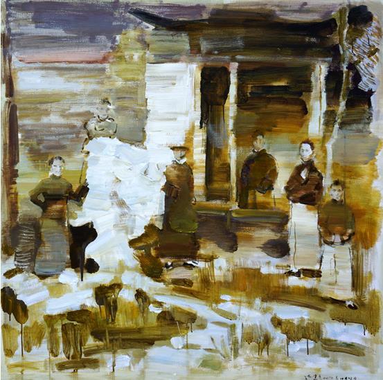 “文脉传薪——2017中国写意油画学派名家研究展”在中国美术馆开幕