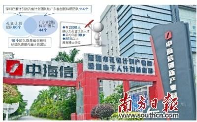 中国侨网龙岗区中海信(深圳)创新产业城。南方日报记者 朱洪波 摄