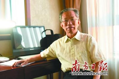 中国侨网中国工程院院士刘韵洁。南方日报记者 梁维春 摄