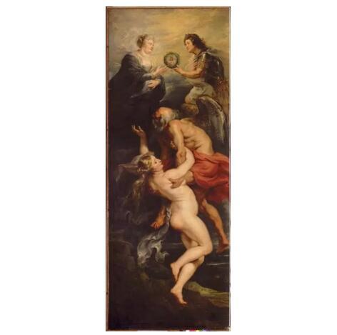 《真理的胜利》（Le Triomphe de la Vérité），彼得·保罗·鲁本斯（Pierre Paul Rubens），卢浮宫博物馆，巴黎