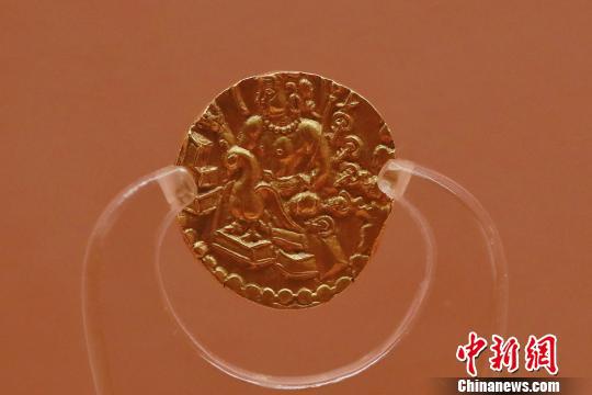 鸠摩罗笈多一世金币?！≌藕辔?摄