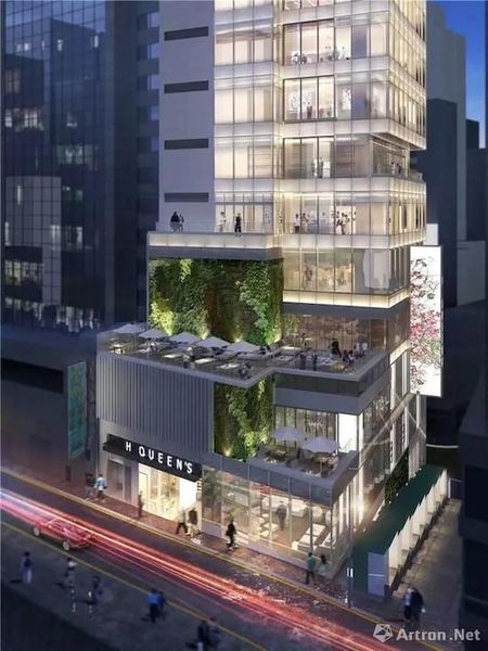 皇后大道中的 H Queen's 大厦专为画廊空间而打造，落成后将吸引诸多画廊进驻。