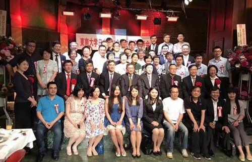 中国侨网与会代表合影。