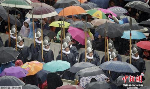 资料图片：梵蒂冈是世界人口最少的国家。