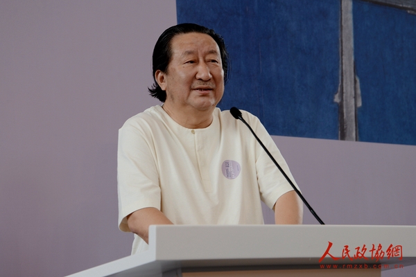 中国国家画院院长杨晓阳致辞