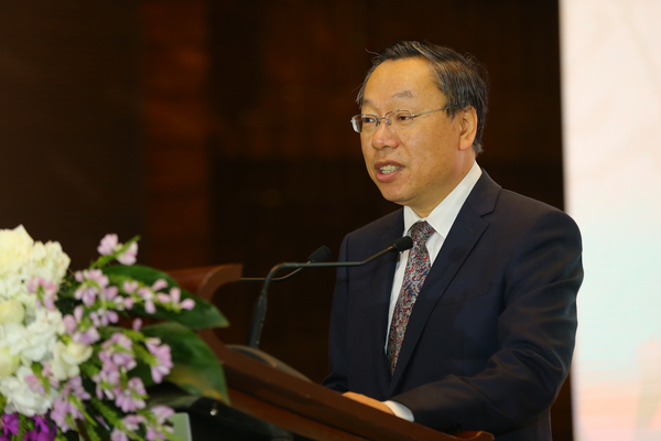 文化部外联局局长谢金英致辞