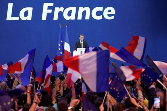 外媒:俄用虚假脸书账户 监视马克龙竞选法总统