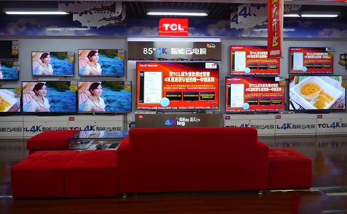 顾客买55寸电视只有42寸2