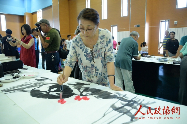 艺术家笔会交流活动现场7