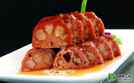 秋吃莲藕防治高血压益寿延年