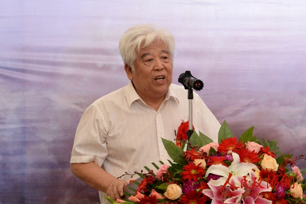 中央文史馆书画院院长马振生讲话