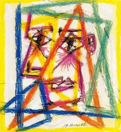 毕加索，Head，1942