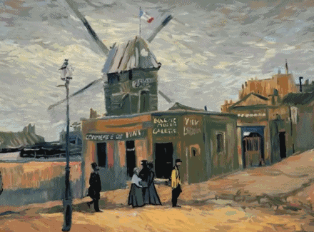 这个磨坊，则是《葛乐蒂的磨坊》。▼