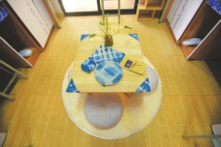 富有特色的共享宿舍。