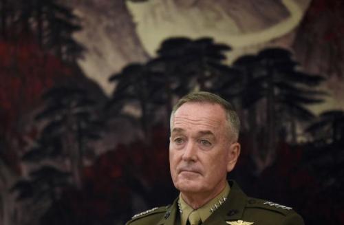 美国参谋长联席会议主席邓福德。（图片来源：美联社）