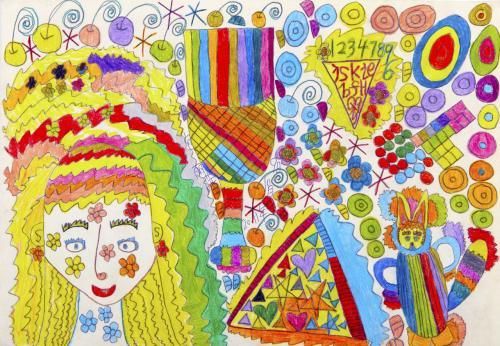 《让香蕉飞一会》 作者：隽昊 WABC无障碍艺途公益机构供图